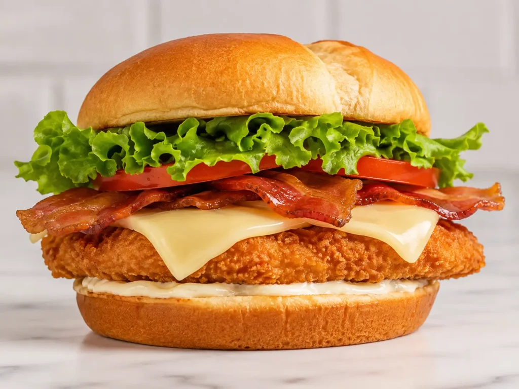 Crispy Chicken Club Sandwich
